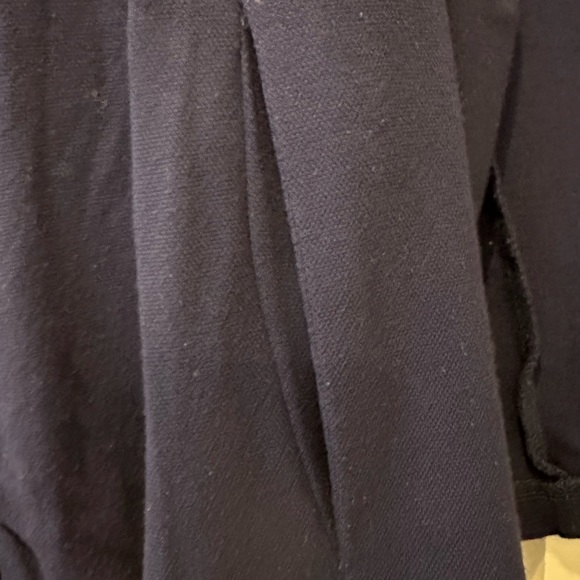 Tart Collections Navy Blue Knit Blazer Small - Picture 6 of 6